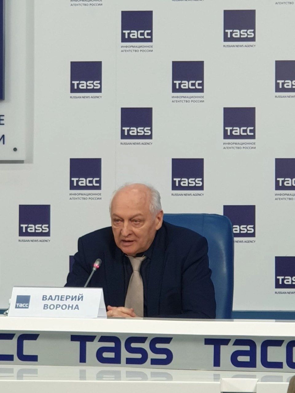 Ректор Ипполитовки Ворона В.И принял участие в пресс конференции Тасс