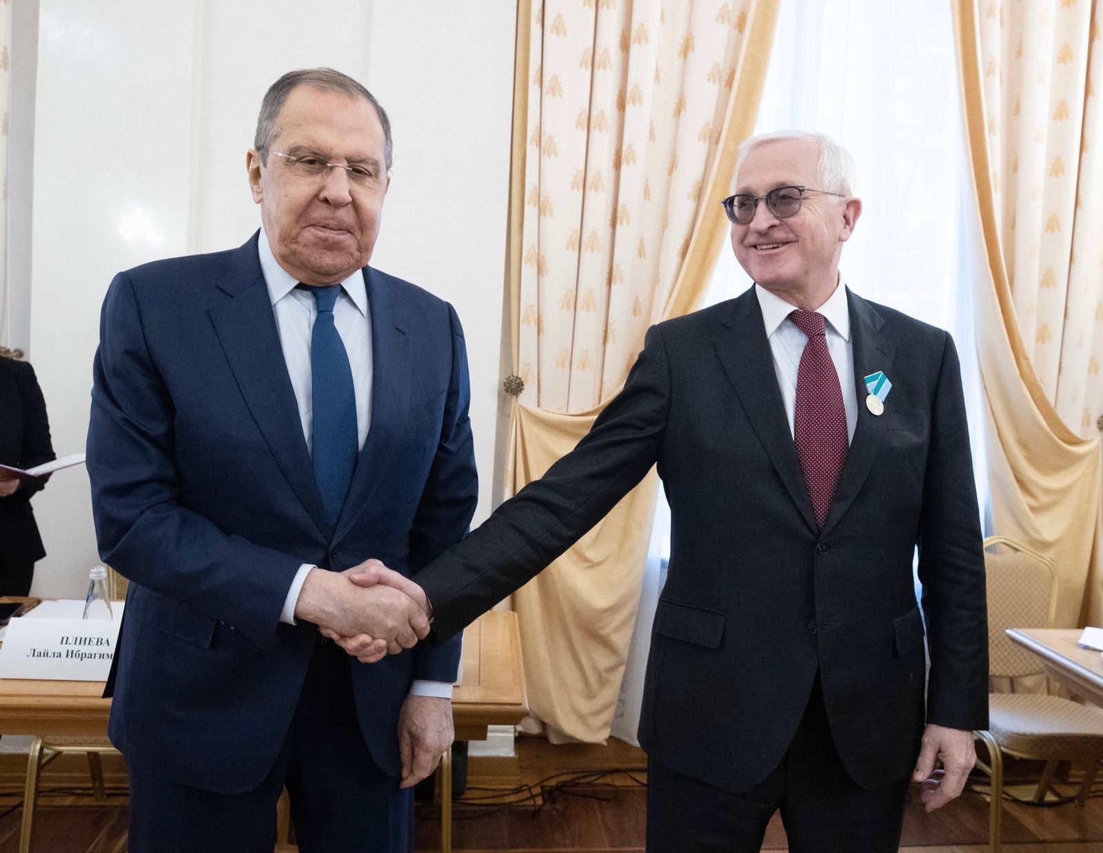 Президенту РСПП вручена награда МИДа