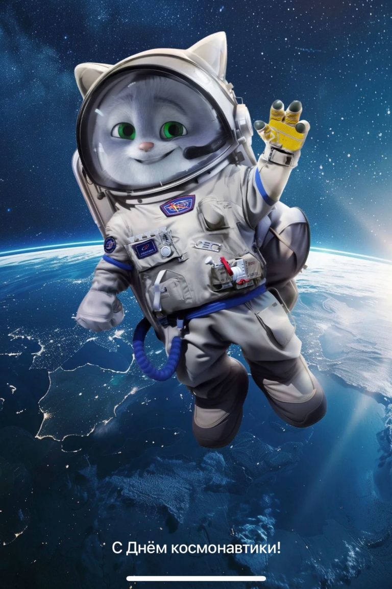 Дорогие друзья, поздравляем вас с Днём космонавтики!